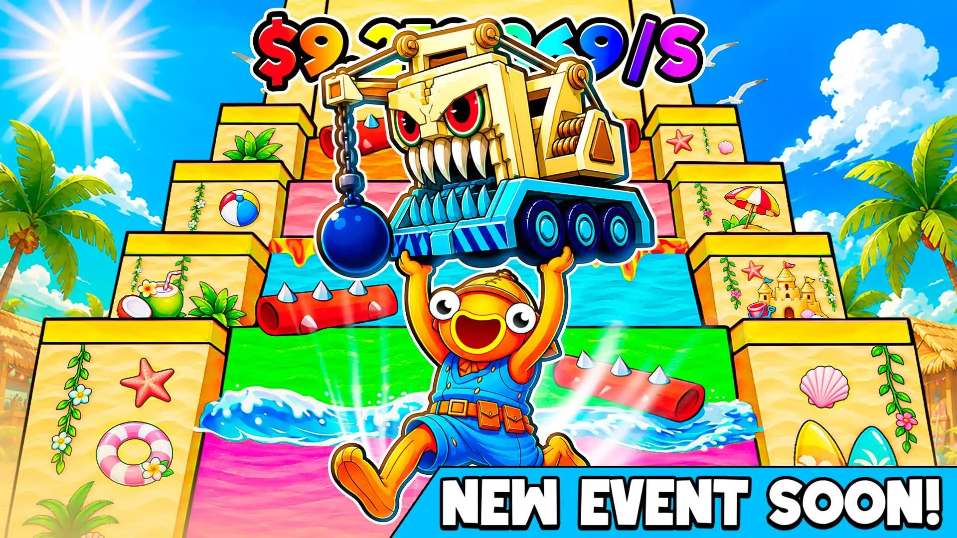 【フォートナイト】ゴーアップフォーブレインロット(GO UP FOR BRAINROTS)で7月18日と19日に追加された新コードまとめ