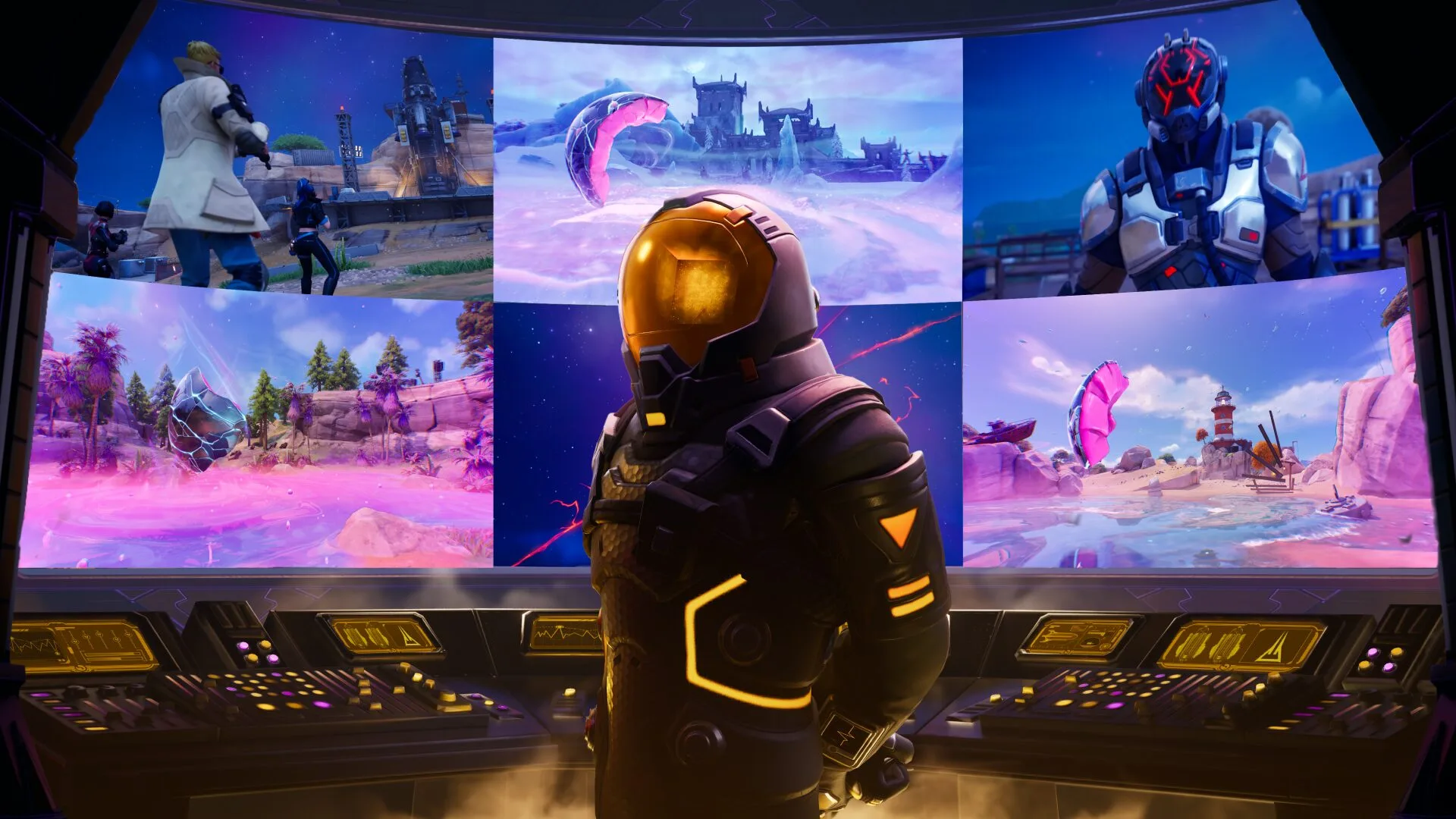 【フォートナイト】チャプター7 シーズン2のティザー公開!「セブン」の仲間が復帰、そしてダークボイジャーの影……