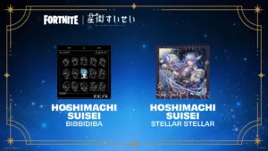 【速報】星街すいせい X フォートナイトコラボ、3月13日にジャムトラック「ビビデバ」「Stellar Stellar」が登場！