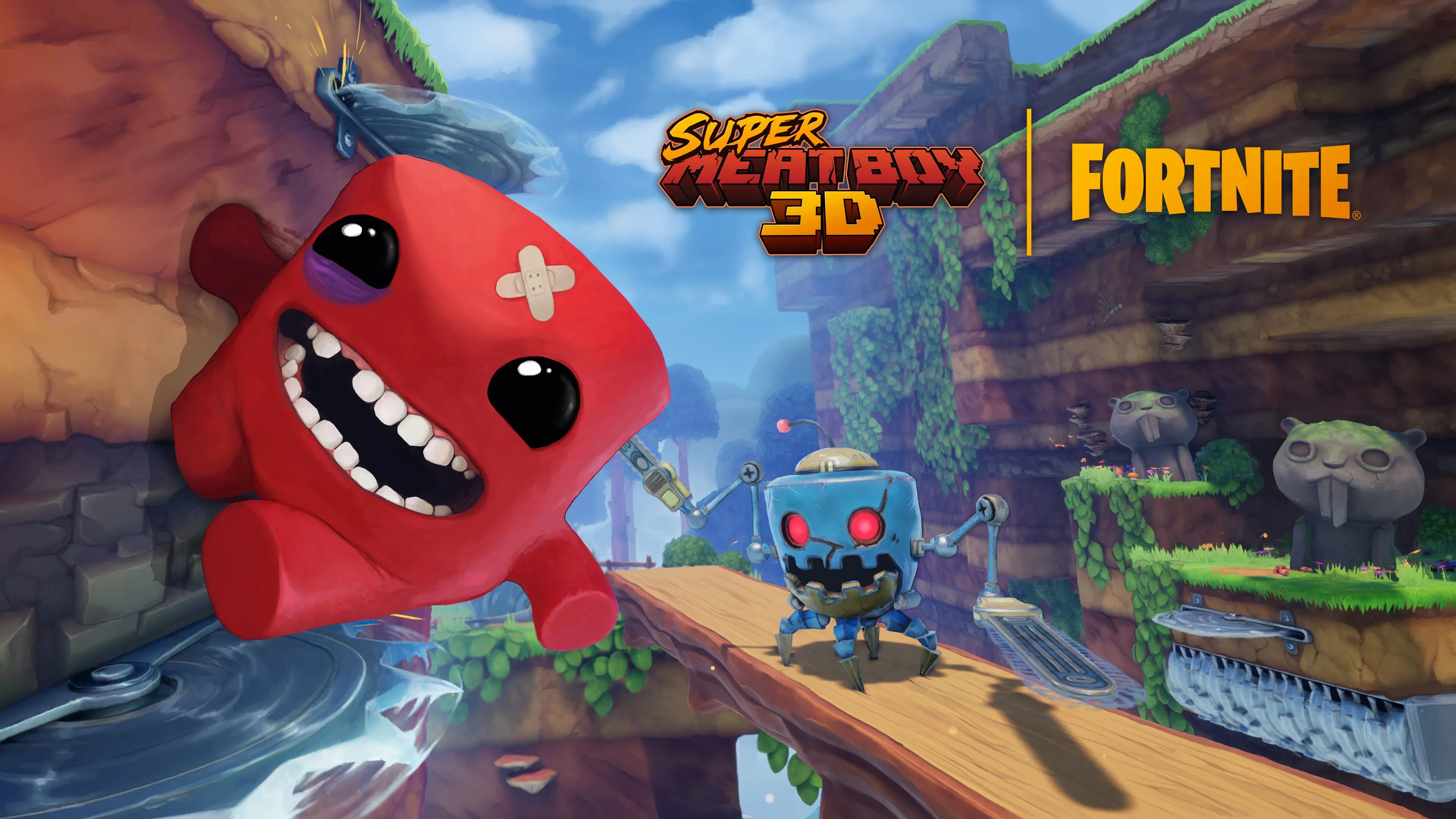 【フォートナイト】伝説の「死にゲー」が島へ！『Super Meat Boy 3D』コラボがまもなく開催