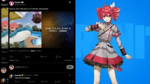 【フォートナイト】公式の反応で勘違い続出？「重音テト」参戦の噂が再燃するも、真相は公式による「リプライ祭り」か