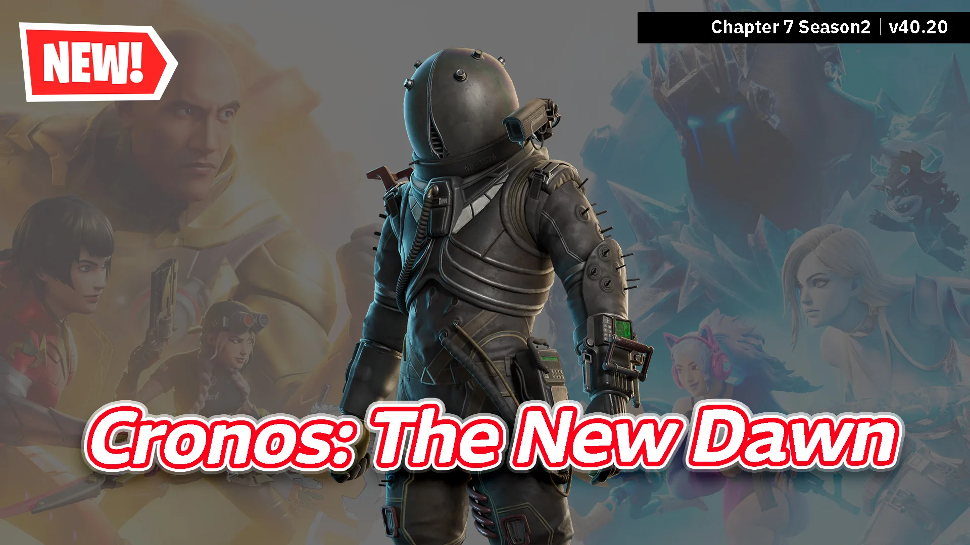 【フォートナイト】今日のアイテムショップに昨年配信されたサバイバルホラーゲーム「Cronos: The New Dawn」が登場！