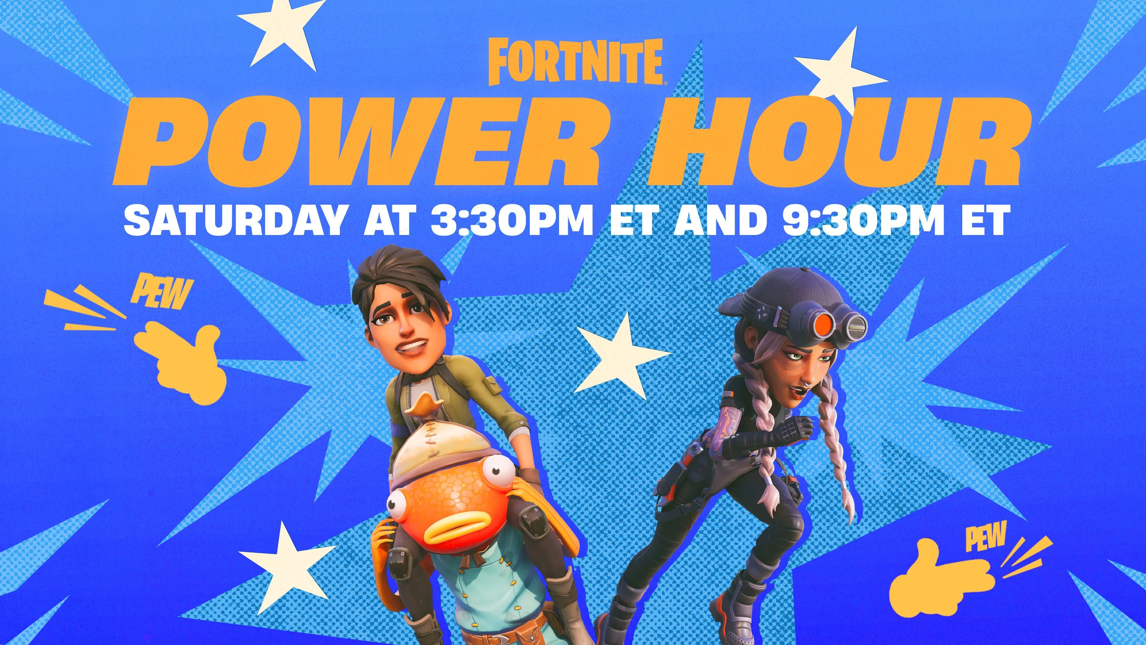 【フォートナイト】今週末のパワーアワーは「フィンガーガン」が復活！自己復活やボーナス要素も追加の豪華仕様に