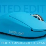 『Logicool G PRO X SUPERLIGHT 2」に新色シアンが数量限定で登場　4月30日発売、価格は26,950円。