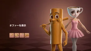 【フォートナイト】STEAL THE BRAINROTからトゥントゥントゥンサフールとバレリーナ・カプチーナが登場！