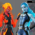 【フォートナイト】火と水の精霊にインスパイアされた新スキン「レディ・フレイムスパーク」と「レディ・ウェブフロー」が好評配信中！