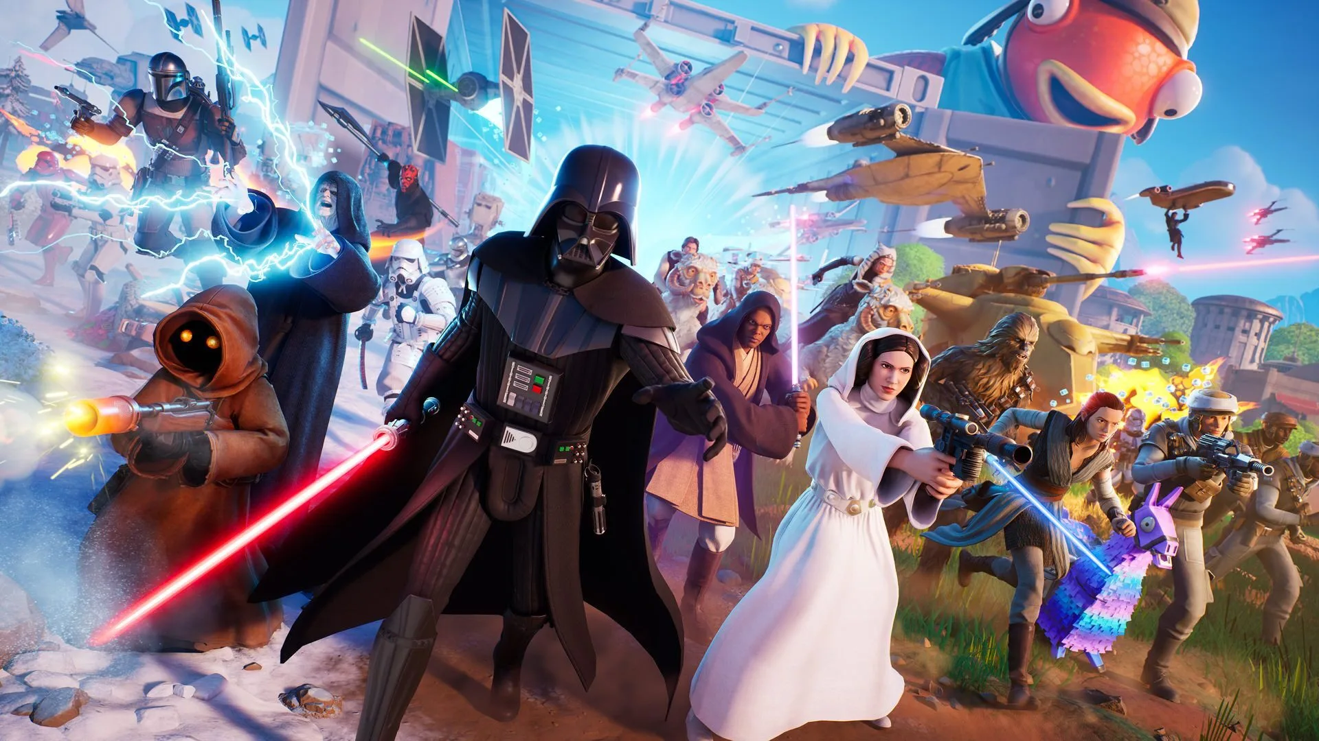 【フォートナイト】史上最大規模の『スター・ウォーズ』祭りが開幕！新作ゲーム3種や映画『マンダロリアン＆グローグー』先行公開も