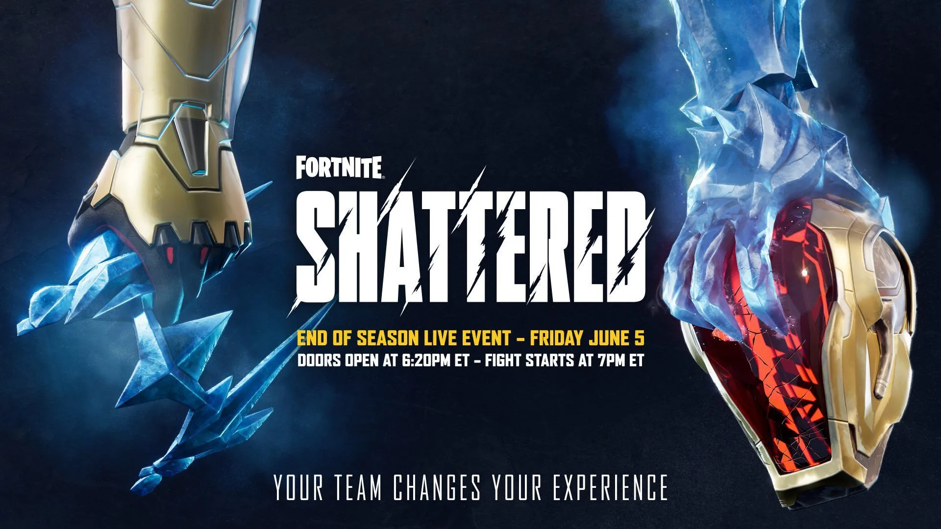 【フォートナイト】シーズンエンドのワンタイムイベント「SHATTERED」が6月6日に開催決定！チームの選択が鍵を握る