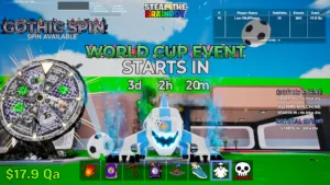 【フォートナイト】ブレインロットを盗む(STEAL THE BRAINROT)、新イベント「ワールドカップイベント」が開催へ ー 6月27日と28日には管理者イベントも実施へ