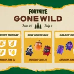 【フォートナイト】今週の精霊関連のスケジュールが開催！はやくも日曜日にはギャラクシーアワーへ