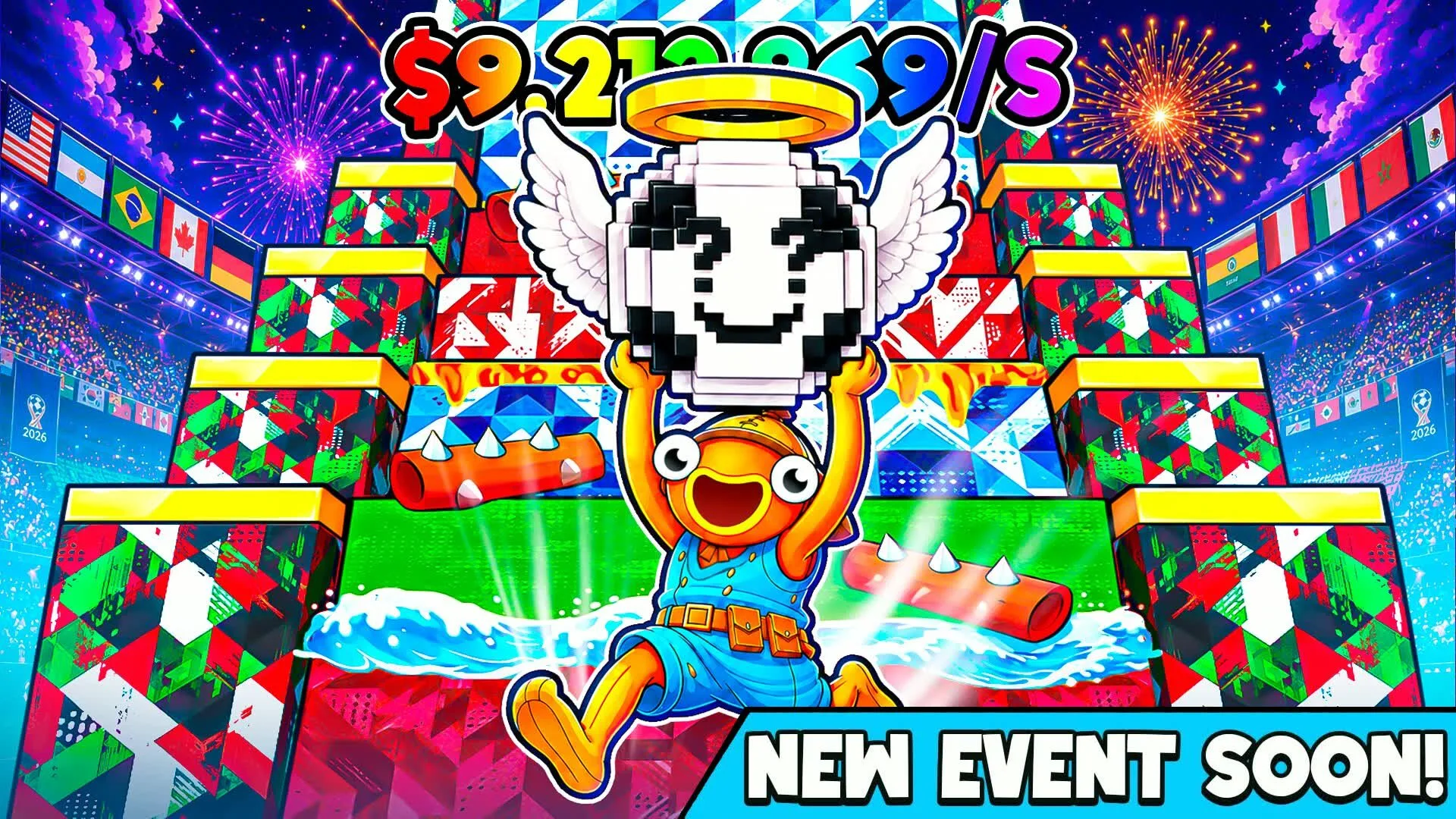 【フォートナイト】ゴーアップフォーブレインロット(GO UP FOR BRAINROTS)で6月27日と28日に追加された新コードまとめ