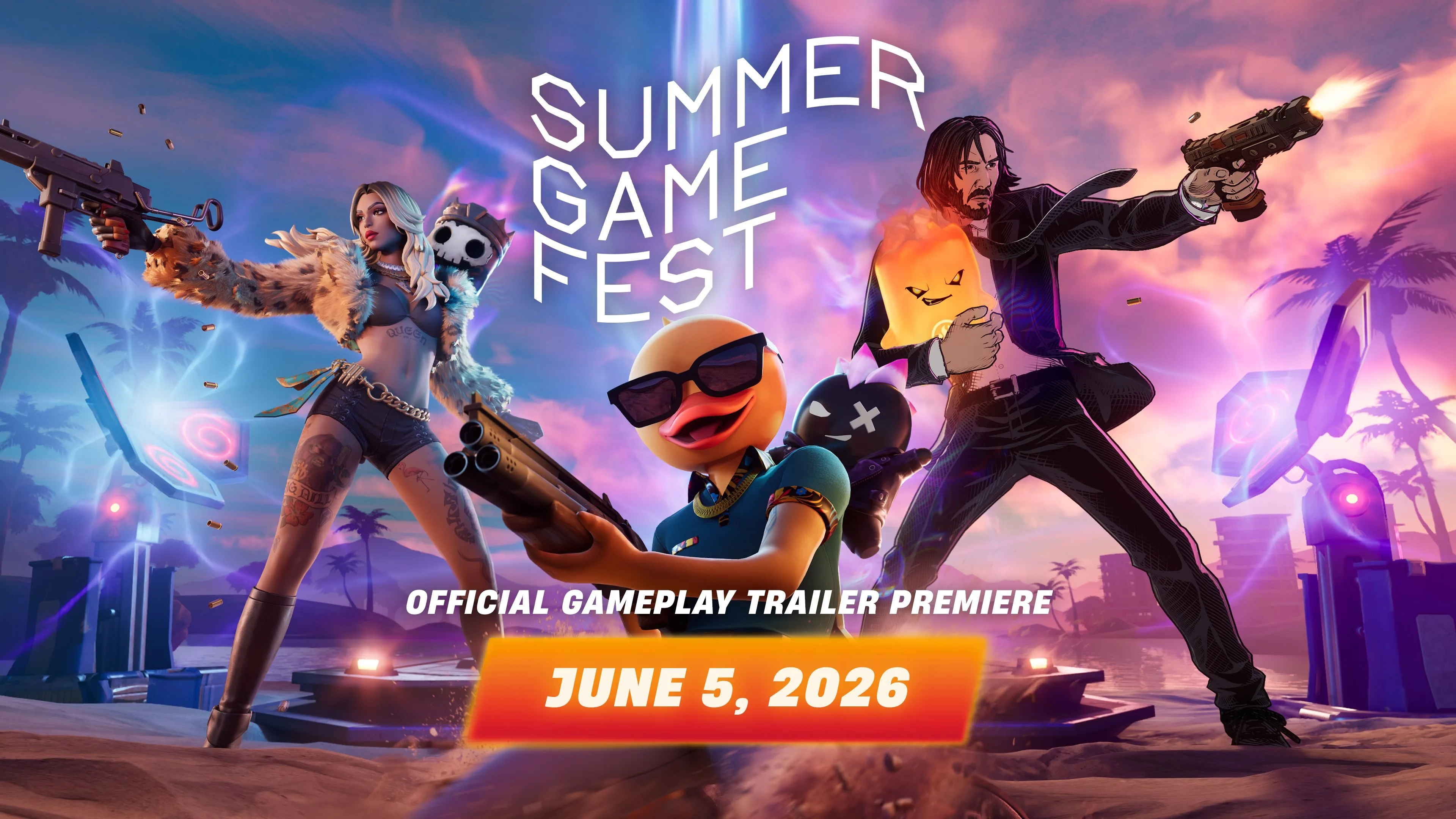 【フォートナイト】チャプター7 シーズン3『ランナー』公式ゲームプレイトレーラーが「Summer Game Fest」ステージで世界初披露決定！イベント直前の生配信で公開へ