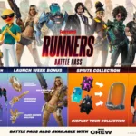 【フォートナイト】チャプター7 シーズン3『ランナー』バトルパスの全容が公開！カスタム可能な新メカやジョン・ウィックの愛犬、各スキンの正式名称が判明