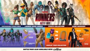 【フォートナイト】チャプター7 シーズン3『ランナー』バトルパスの全容が公開！カスタム可能な新メカやジョン・ウィックの愛犬、各スキンの正式名称が判明