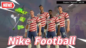 【フォートナイト】今日のアイテムショップに新たなNIKEのFootballスキンが登場！