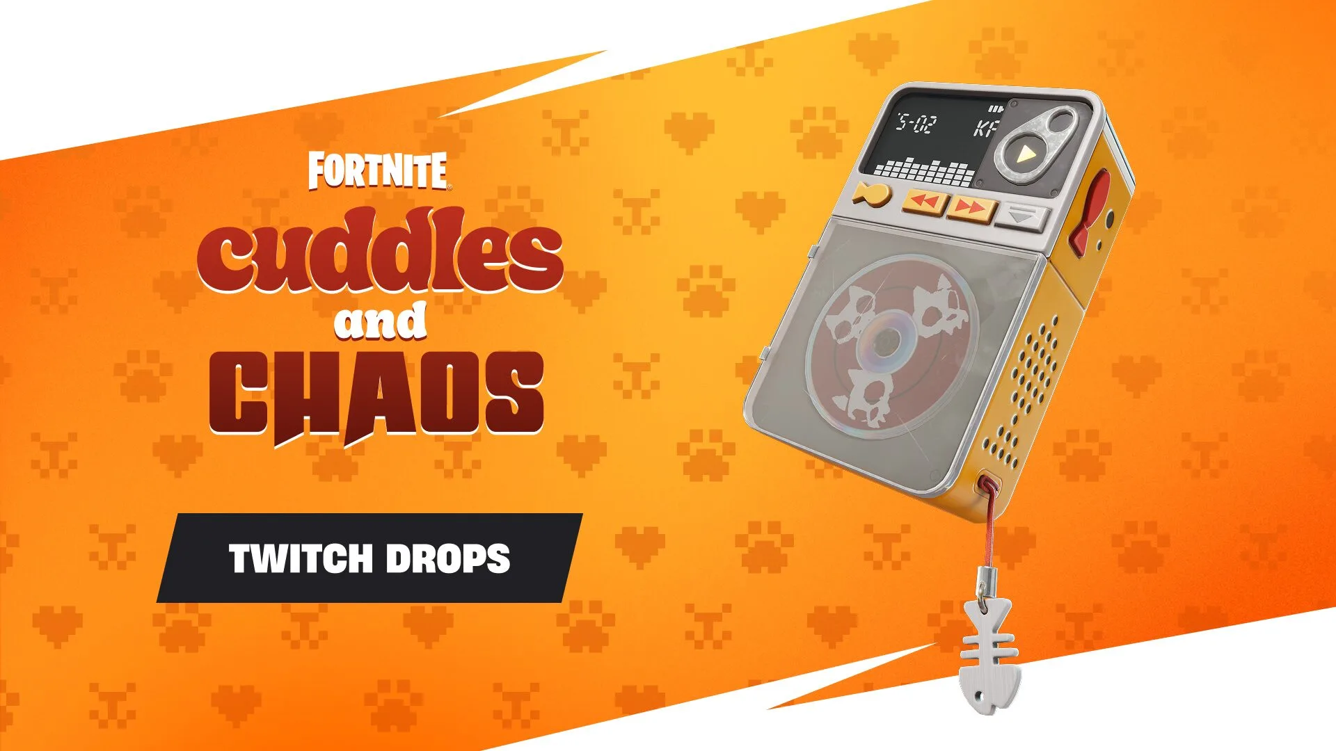 【Twitch Drops】Mayaの配信を視聴して、無料バックアクセサリー「KATSターンテーブル」を獲得しよう！