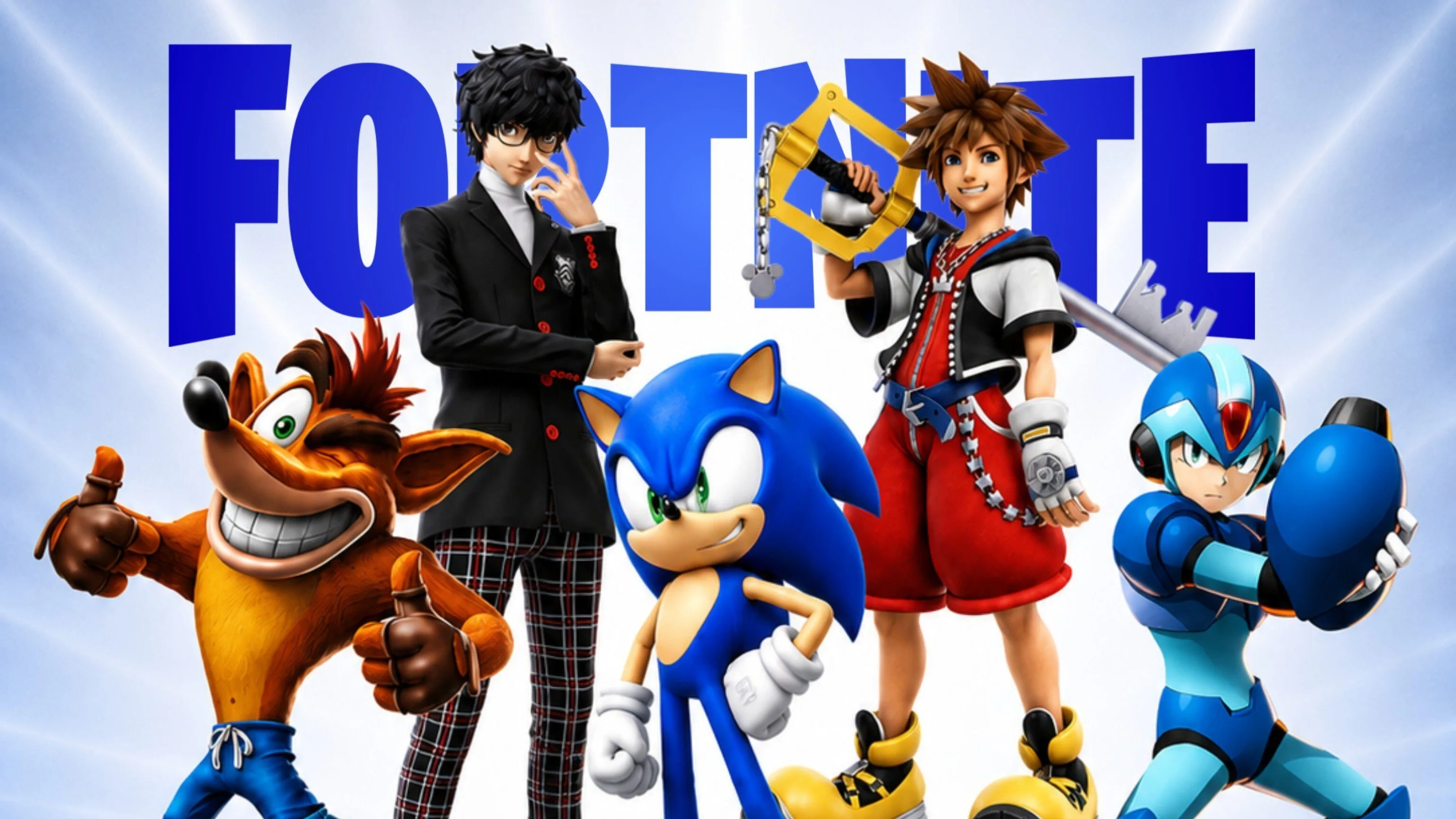 【フォートナイト】チャプター7 シーズン4は「ゲーミングレジェンズ」がテーマに？ソニックやペルソナ5などが登場か