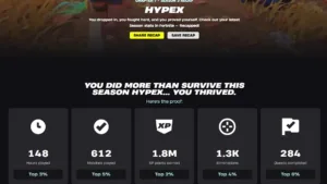 【フォートナイト】「シーズン振り返り」が約7年ぶりに復活か！プレイ時間や撃破数、上位％などを確認可能に