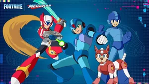 【フォートナイト】ロックマンコラボが9月11日登場！ロックマンX・ゼロ・ラッシュも参戦