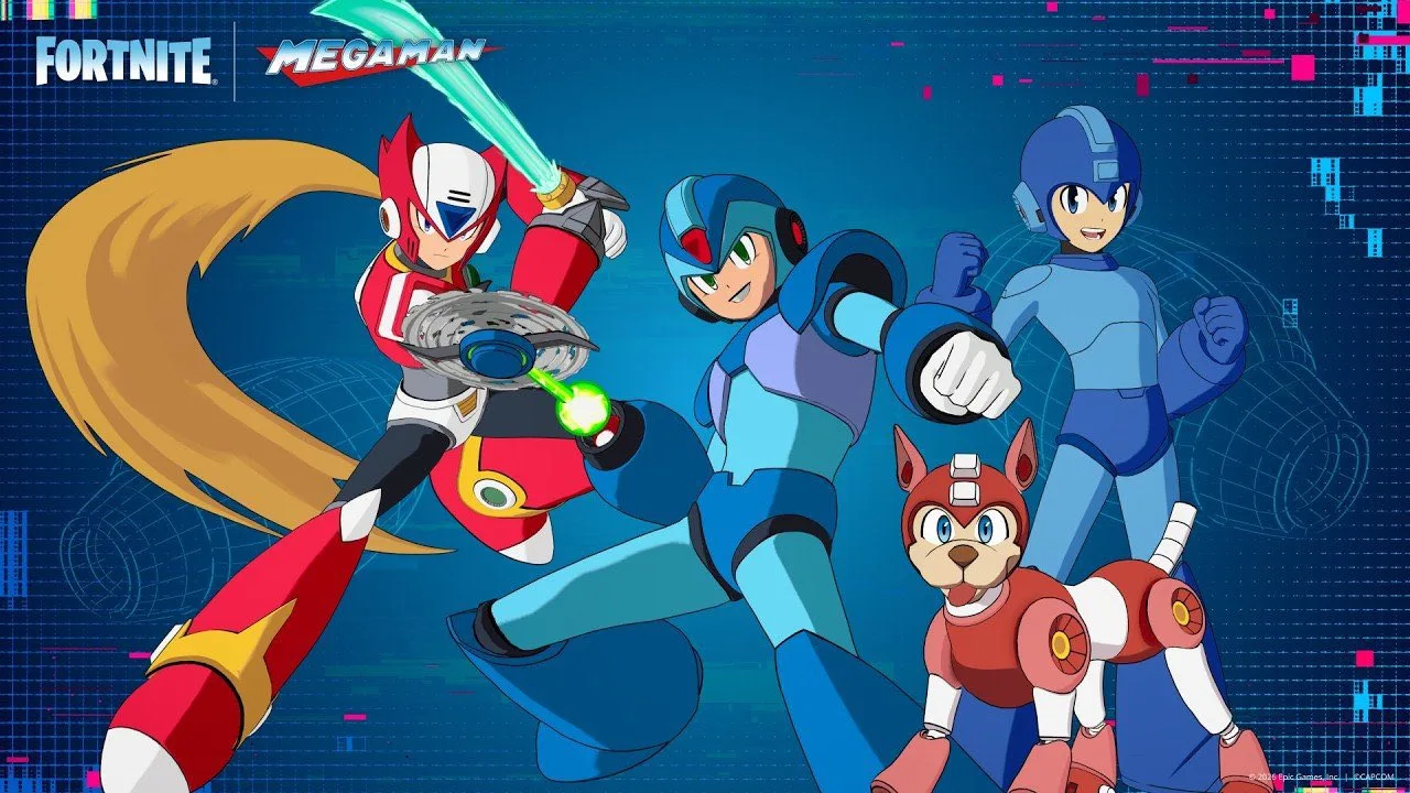 【フォートナイト】ロックマンコラボが9月11日登場！ロックマンX・ゼロ・ラッシュも参戦