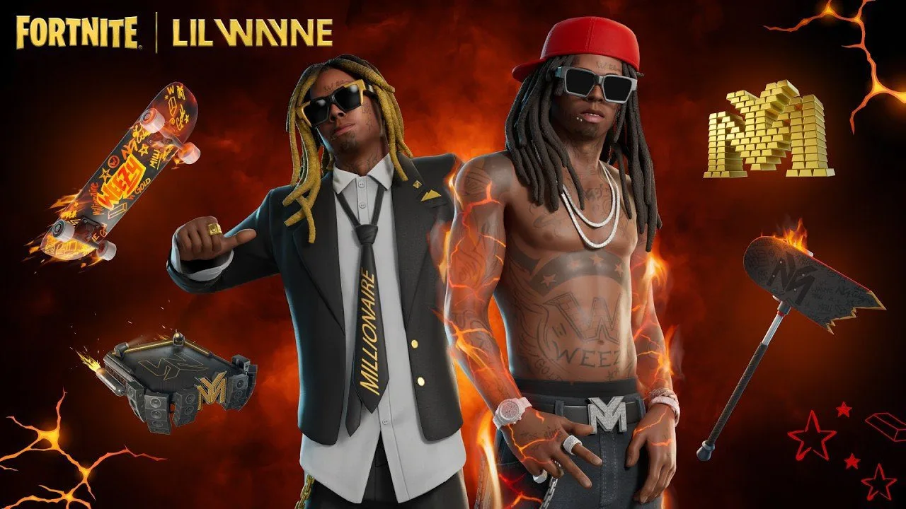 【フォートナイト】Lil Wayneが9月13日参戦！アイコンシリーズに世界的人気ラッパーが登場