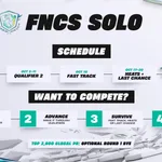 【フォートナイト】FNCSソロが9月28日開幕！世界大会翌日からソロ王者決定戦へ、11月にはリロード版も開催