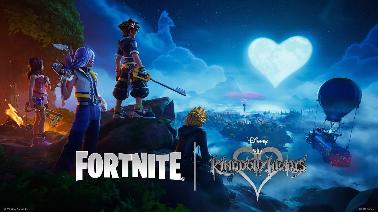 【フォートナイト】『キングダム ハーツ』コラボトレーラー公開！ソラ、リク、カイリ、ロクサスが登場