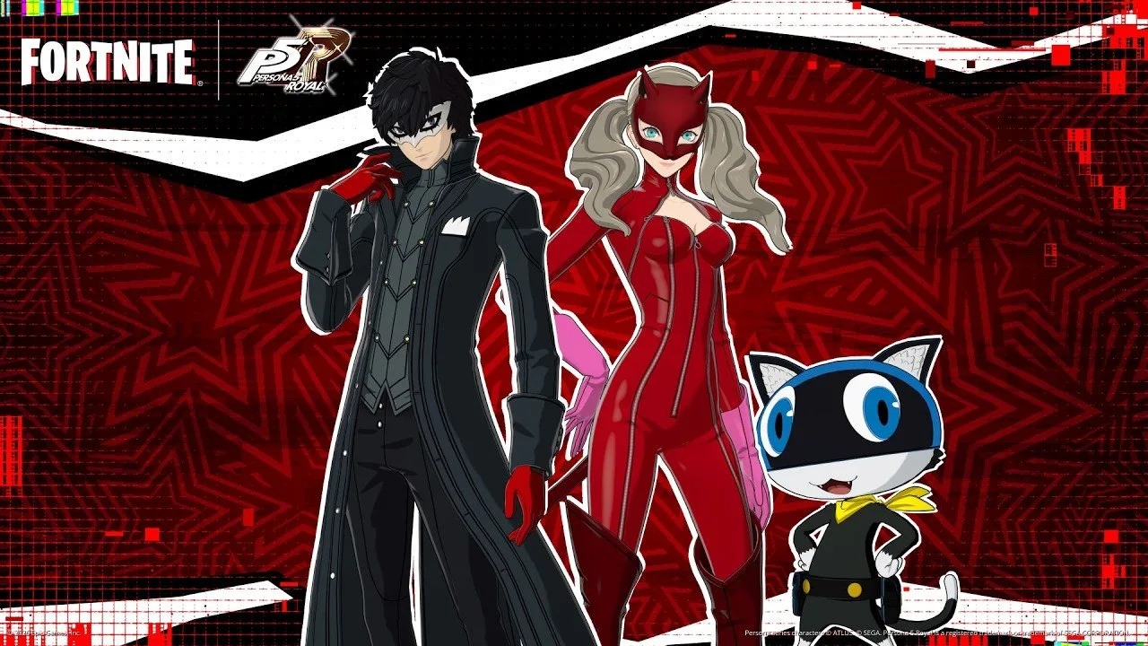 【フォートナイト】『ペルソナ5 ザ・ロイヤル』コラボが9月26日開始！ジョーカー、パンサー、モルガナが登場