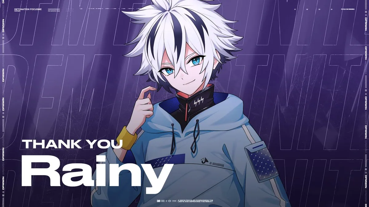 【フォートナイト】DFM、Rainyとの契約満了を発表。約4年間所属、2026年は2度の世界大会に出場