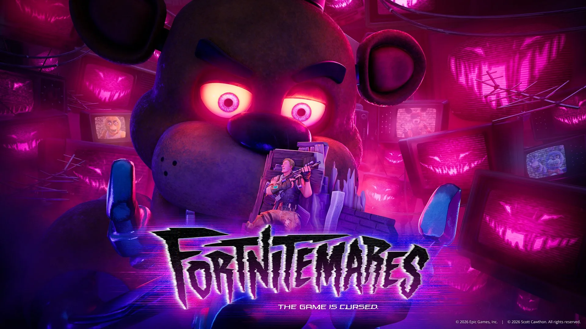 【フォートナイト】フォートナイトメア2026が明日開幕!FNAF、フレディ・クルーガー、スレンダーマンら豪華コラボが集結