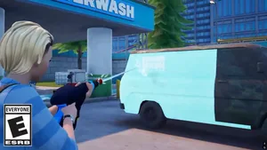 【フォートナイト】『パワーウォッシュ シミュレーター』の公式マップ「PowerWash SPLASHOUT」が登場！最大8人で高圧洗浄バトル